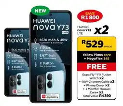 MTN Huawei nova Y73 LTE offer