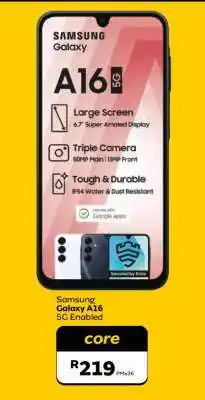 MTN Samsung Galaxy A16 5G Enabled offer