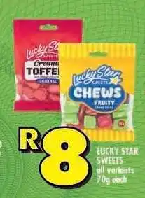 Shoprite LUCKY STAR SWEETS offer