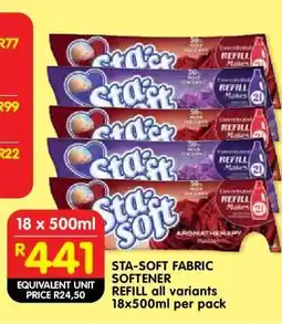 Shoprite STA-SOFT FABRIC SOFTENER offer