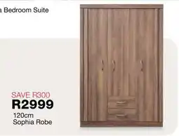 OK Furniture 120cm Sophia Robe offer