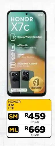 MTN HONOR X7c LTE offer