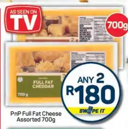 Pick n Pay Hypermarket PnP Full Fat Cheese Assorted 700g offer