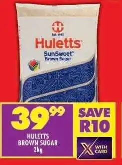Shoprite Huletts Brown Sugar 2kg offer