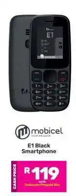 Game E1 Black Smartphone offer