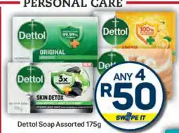 Pick n Pay Hypermarket Dettol Soap Assorted 175g offer