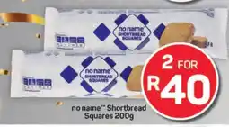 Pick n Pay Hypermarket no name Shortbread Squares 200g offer