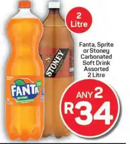 Pick n Pay Hypermarket Fanta, Sprite or Stoney Carbonated Soft Drink offer