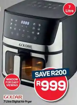 Pick n Pay Hypermarket Goldair 7 Litre Digital Air Fryer offer