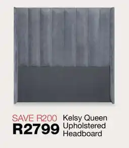 OK Furniture Kelsy Queen Upholstered Headboard offer