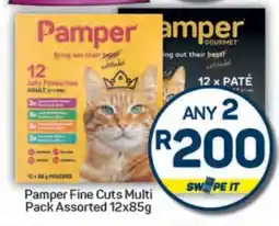 Pick n Pay Hypermarket Pamper Fine Cuts Multi Pack Assorted 12x85g offer