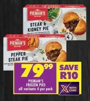 Shoprite Pieman's Frozen Pies offer