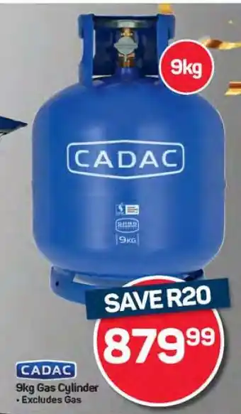 Pick n Pay Hypermarket Cadac 9kg Gas Cylinder offer
