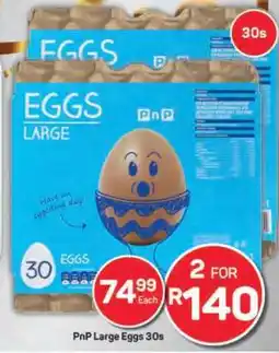 Pick n Pay Hypermarket PnP Large Eggs 30s offer