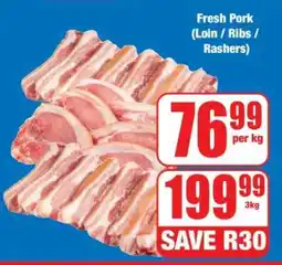 Boxer Fresh Pork (Loin / Ribs / Rashers) offer