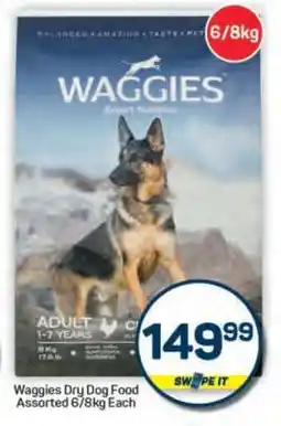 Pick n Pay Hypermarket Waggies Dry Dog Food offer
