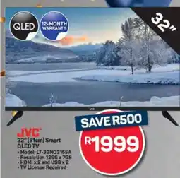 Pick n Pay Hypermarket JVC 32 (81cm) Smart QLED TV offer