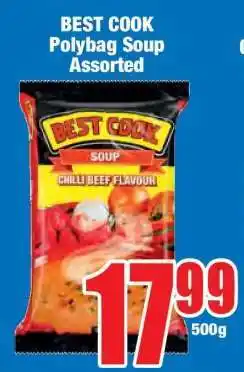 Boxer BEST COOK Polybag Soup Assorted offer
