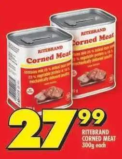 Shoprite Ritebrand Corned Meat offer
