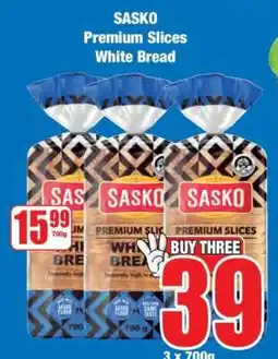 Boxer Sasko Premium Slices White Bread offer