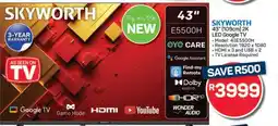 Pick n Pay Hypermarket SKYWORTH 43 2K LED Google TV offer