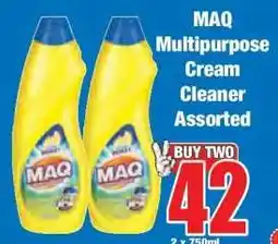 Boxer MAQ Multipurpose Cream Cleaner Assorted offer