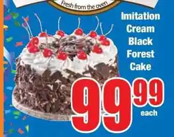 Boxer Imitation Cream Black Forest Cake offer