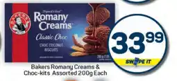 Pick n Pay Hypermarket Bakers Romany Creams & Choc-kits Assorted offer