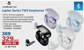 Incredible Connection Volkano Jupiter Series TWS Earphones offer