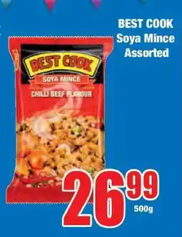 Boxer BEST COOK Soya Mince Assorted offer