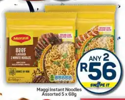 Pick n Pay Hypermarket Maggi Instant Noodles Assorted 5 x 68g offer