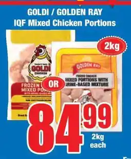 Boxer GOLDI / GOLDEN RAY IQF Mixed Chicken Portions offer