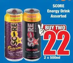 Boxer SCORE Energy Drink Assorted offer