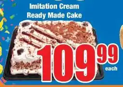 Boxer Imitation Cream Ready Made Cake offer