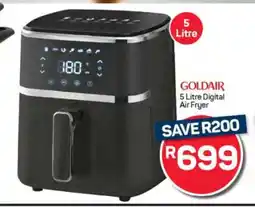 Pick n Pay Hypermarket Goldair 5-Litre Digital Air Fryer offer