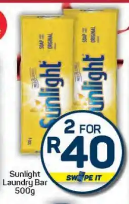 Pick n Pay Hypermarket Sunlight Laundry Bar 500g offer