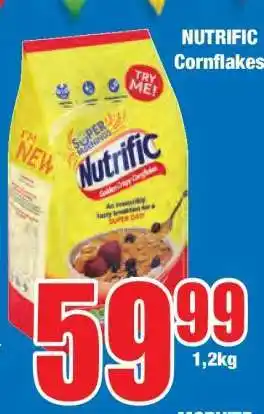 Boxer NUTRIFIC Cornflakes offer