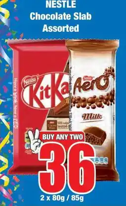 Boxer NESTLÉ Chocolate Slab Assorted offer