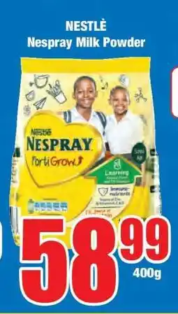 Boxer NESTLÉ Nespray Milk Powder offer