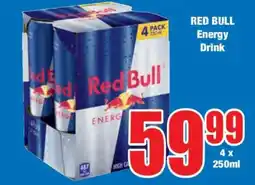 Boxer Red Bull Energy Drink offer