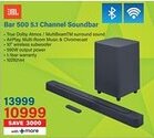 Incredible Connection JBL Bar 500 5.1 Channel Soundbar offer