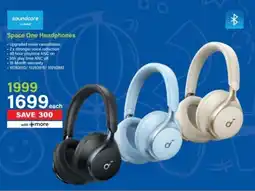 Incredible Connection Soundcore Space One Headphones offer