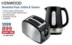 Incredible Connection KENWOOD Breakfast Pack Kettle & Toaster offer