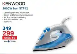 Incredible Connection KENWOOD 2000W Iron STP42 offer