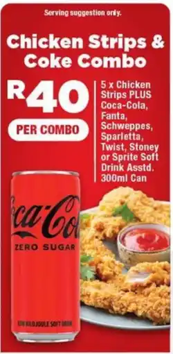 OK Grocer Chicken Strips & Coke Combo offer