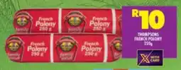 Shoprite Thompsons french polony offer
