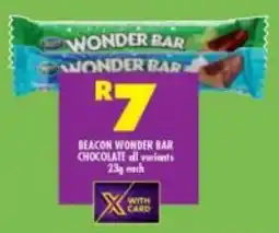 Shoprite Beacon wonder bar chocolate all variants offer