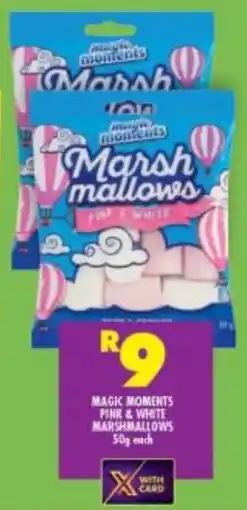 Shoprite Magic moments pink & white marshmallows offer