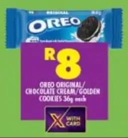 Shoprite Oreo original/ chocolate cream/ golden cookies offer