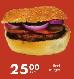 President Hyper Beef Burger offer
